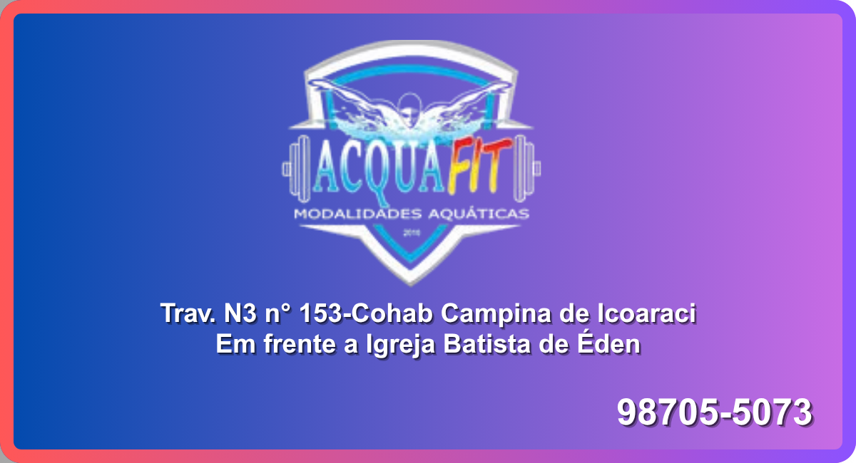 Acquafit Modalidades Aquáticas