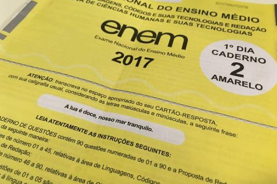 Confira o gabarito extraoficial do Enem 2017