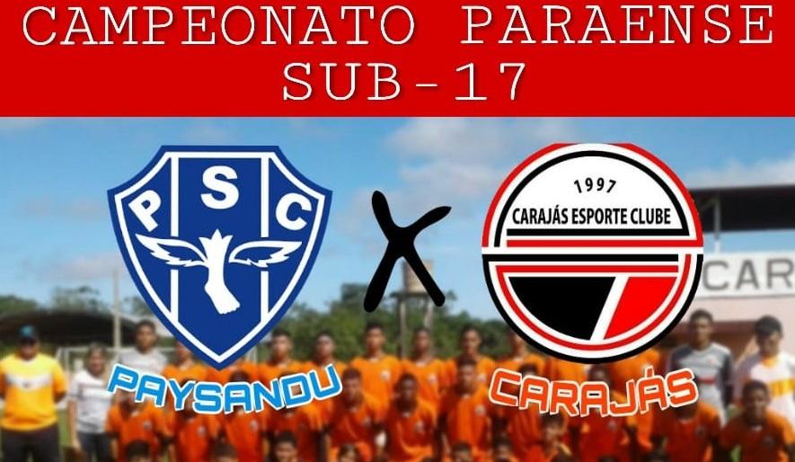 Carajás invicto no Campeonato Sub-17