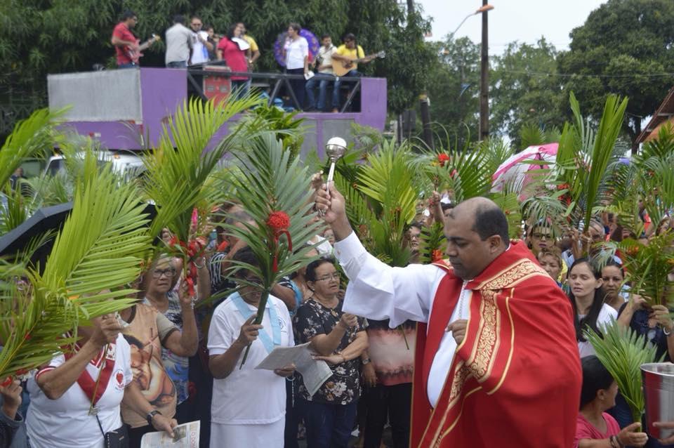 Benção dos Ramos abre a Semana Santa em Icoaraci