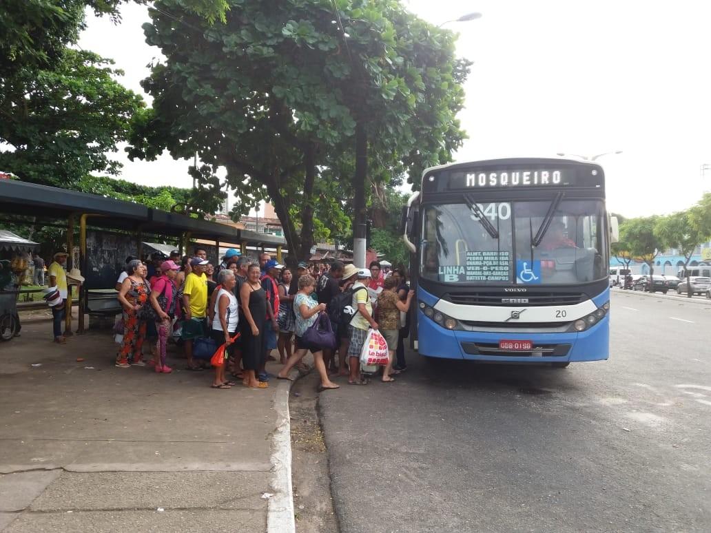 Paralisação de rodoviários atrasa saída  de ônibus para Mosqueiro 