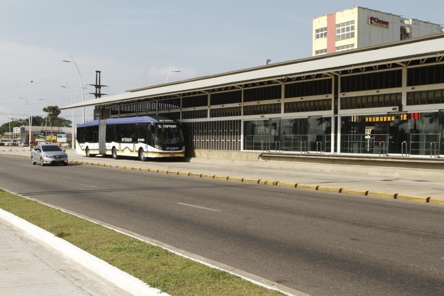 Sistema BRT Belém retoma atividades com 10 ônibus articulados