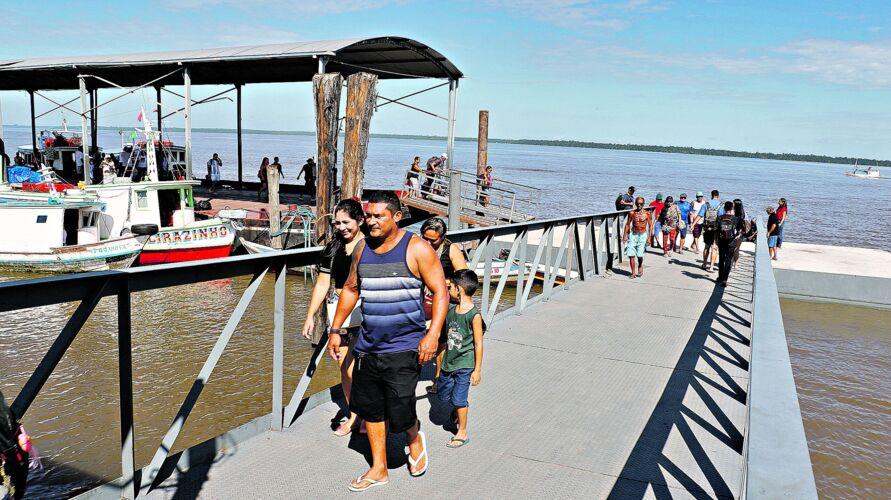  Passageiros liberam trapiche em Icoaraci 