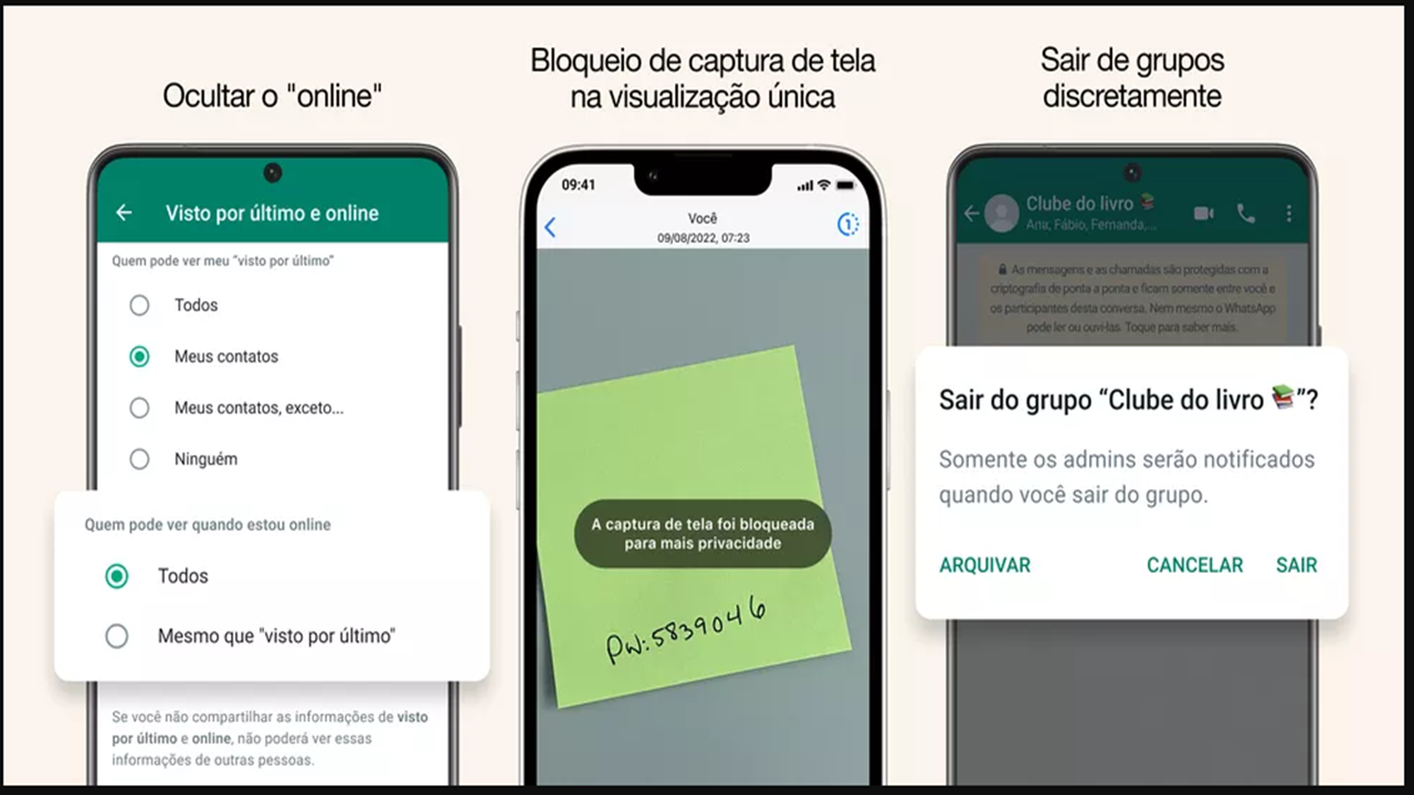 WhatsApp fez novas atualizações: Conheça os novos recursos lançados e como usar.