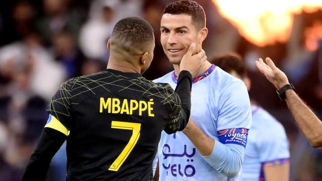 Mbappé admite: Quem ama Cristiano Ronaldo não sabe o quão bom é Messi 