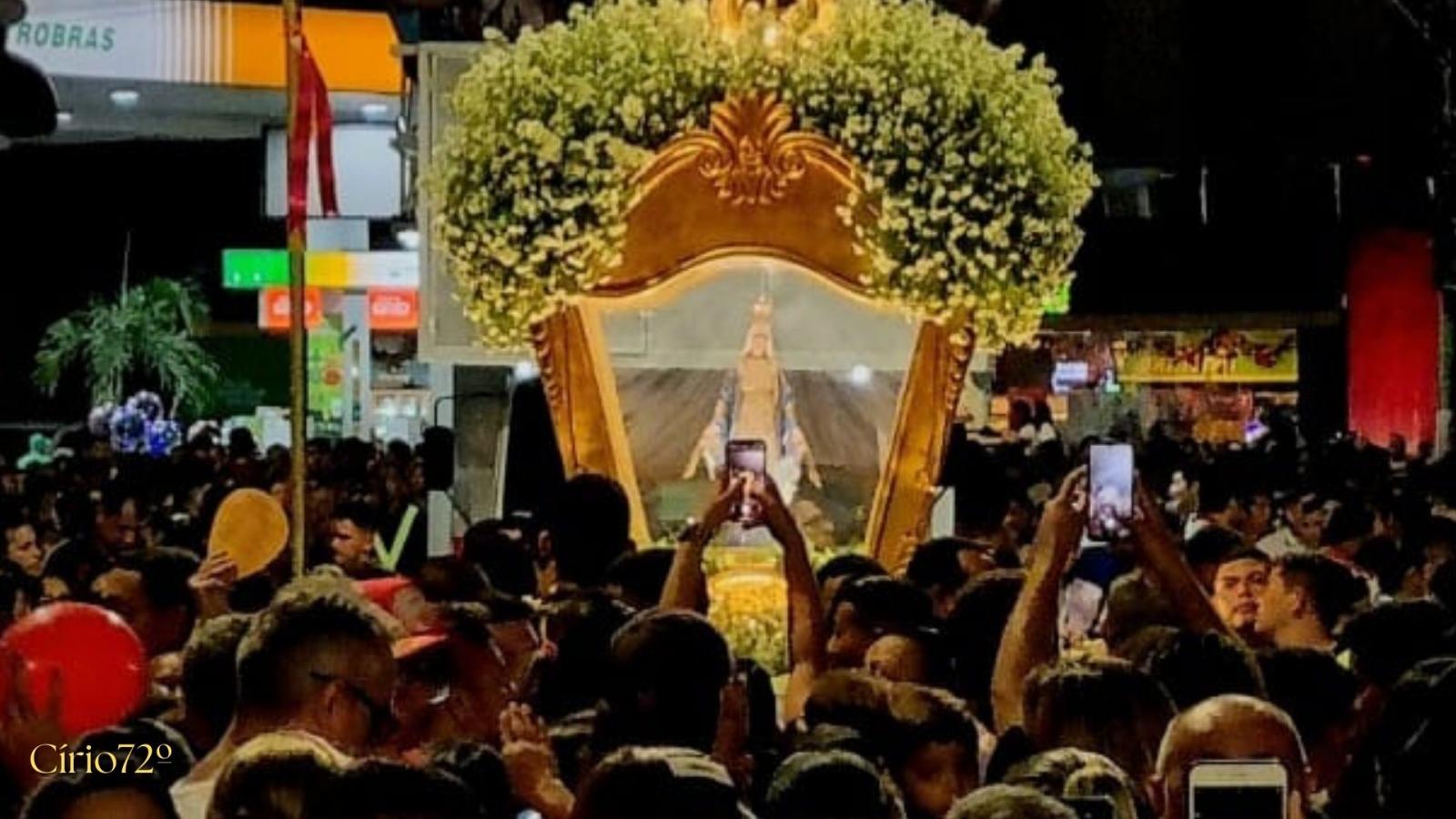 Trasladação do Círio 72 em Icoaraci: Uma Noite de Fé e Devoção à Nossa Senhora das Graças