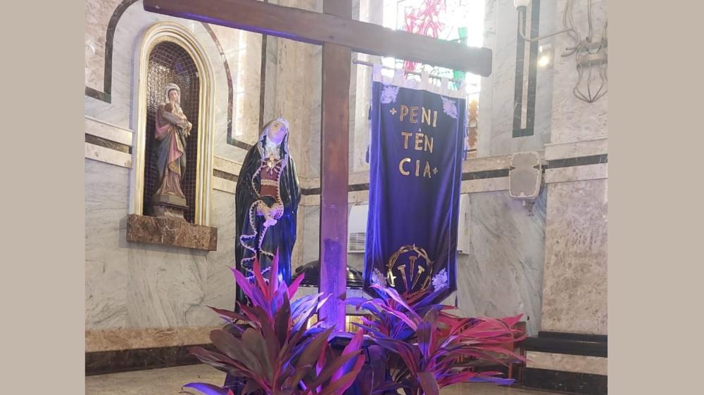 Santa Missa de Cinzas marca o início da Quaresma em nosso Santuário