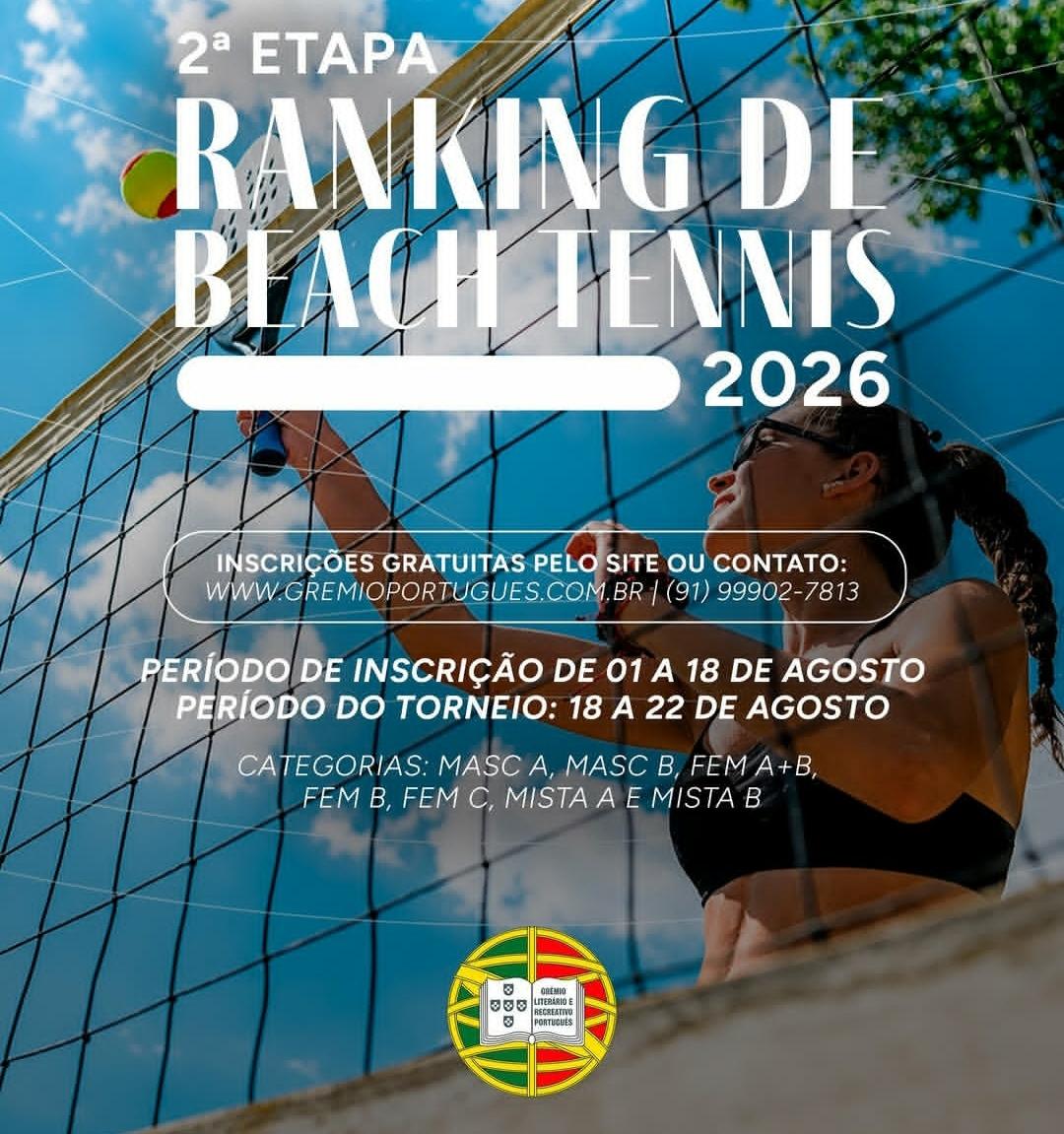 Ranking de Beach Tenis no Grêmio