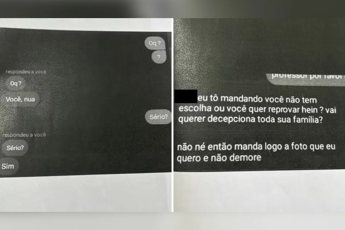 "Não tem escolha": professor é investigado por pedir foto nua de aluna — imagem 1