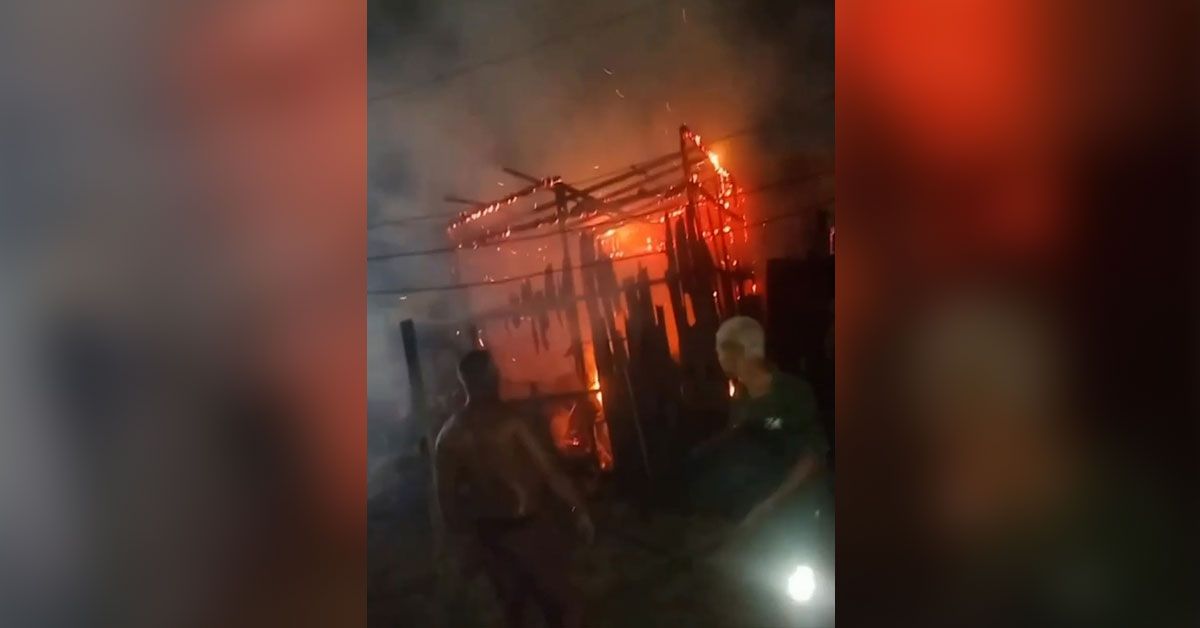 Incêndio destrói casa e deixa adolescente morto em Belém — imagem 1