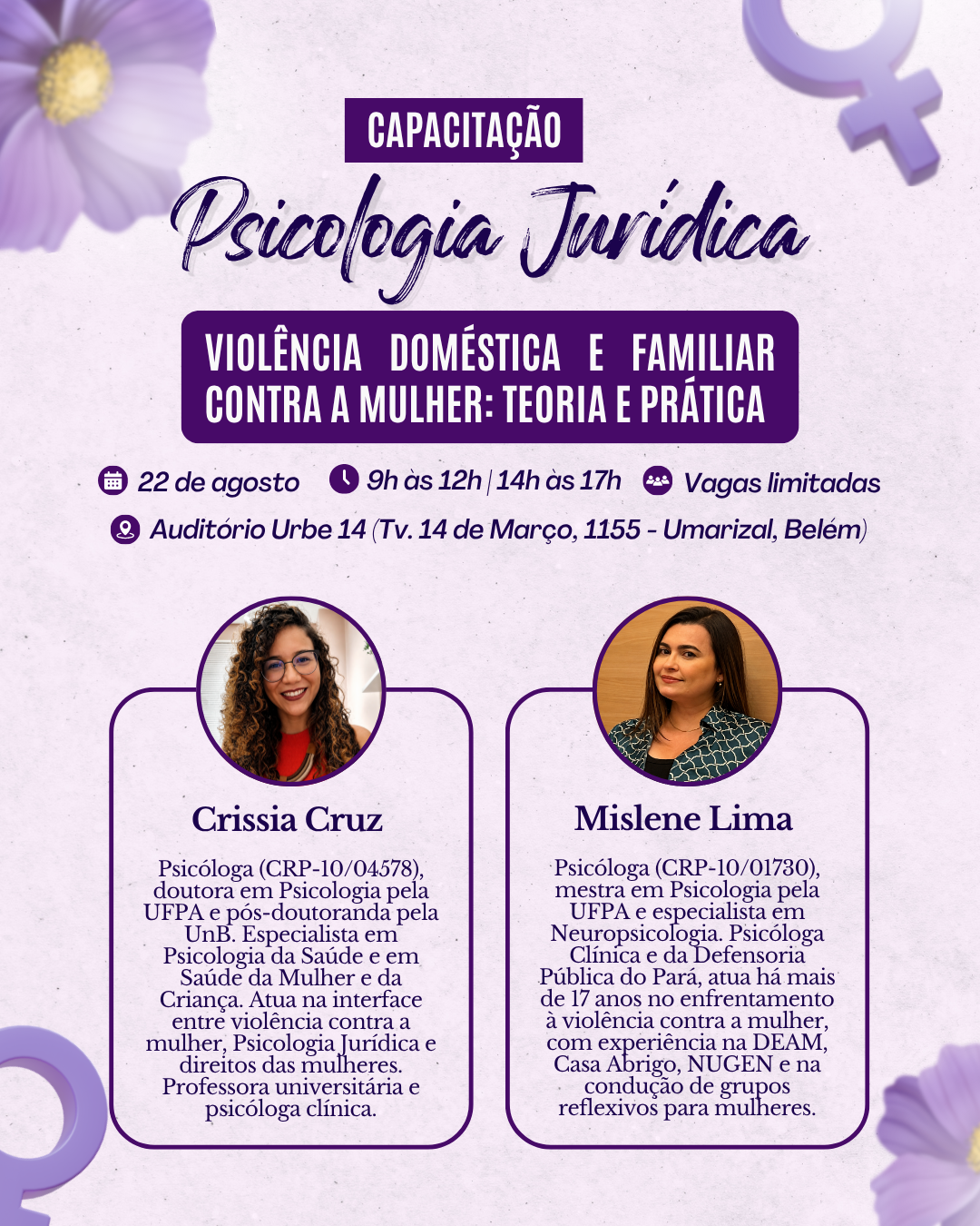 Capacitação destaca atuação psicológica no combate a violência contra a mulher — imagem 1
