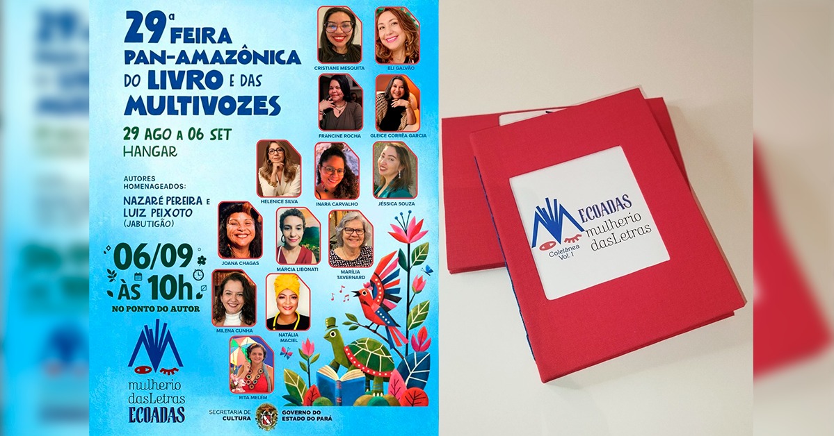 Mulheres amazônidas lançam coletânea artesanal na Feira Pan-amazônica do Livro — imagem 1